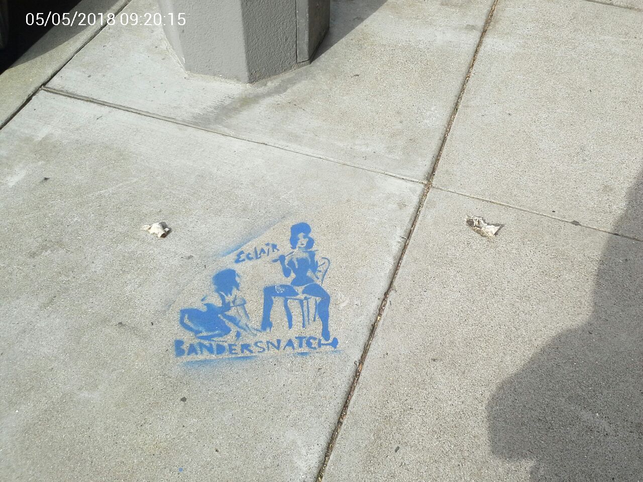 Graffiti at 300 BRODERICK ST