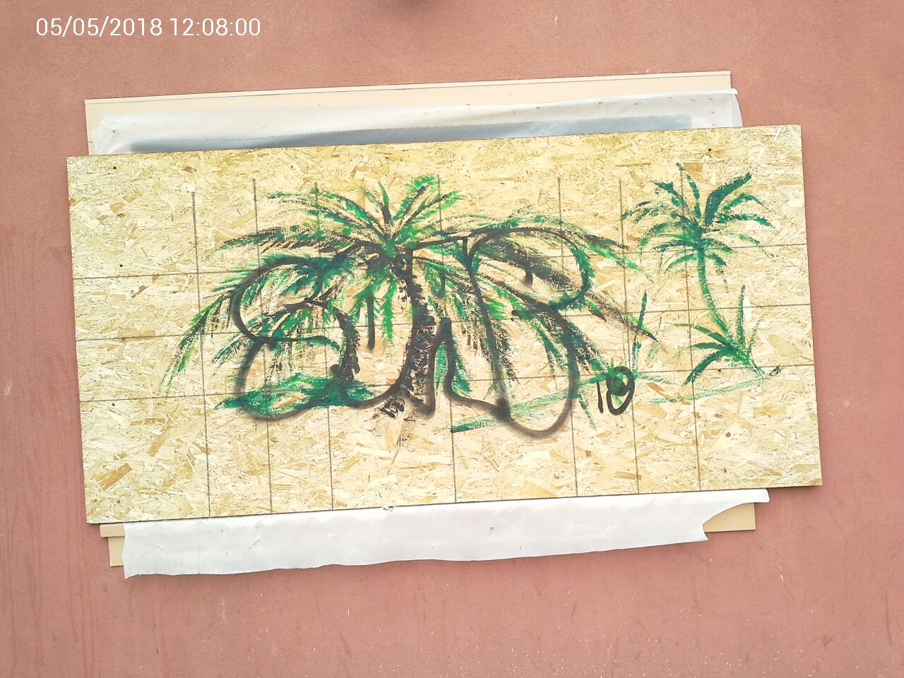 Graffiti at 1101 OCEAN AVE