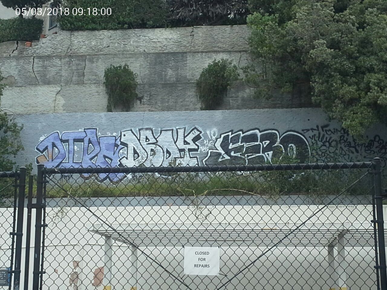 Graffiti at 1466 GREENWICH ST