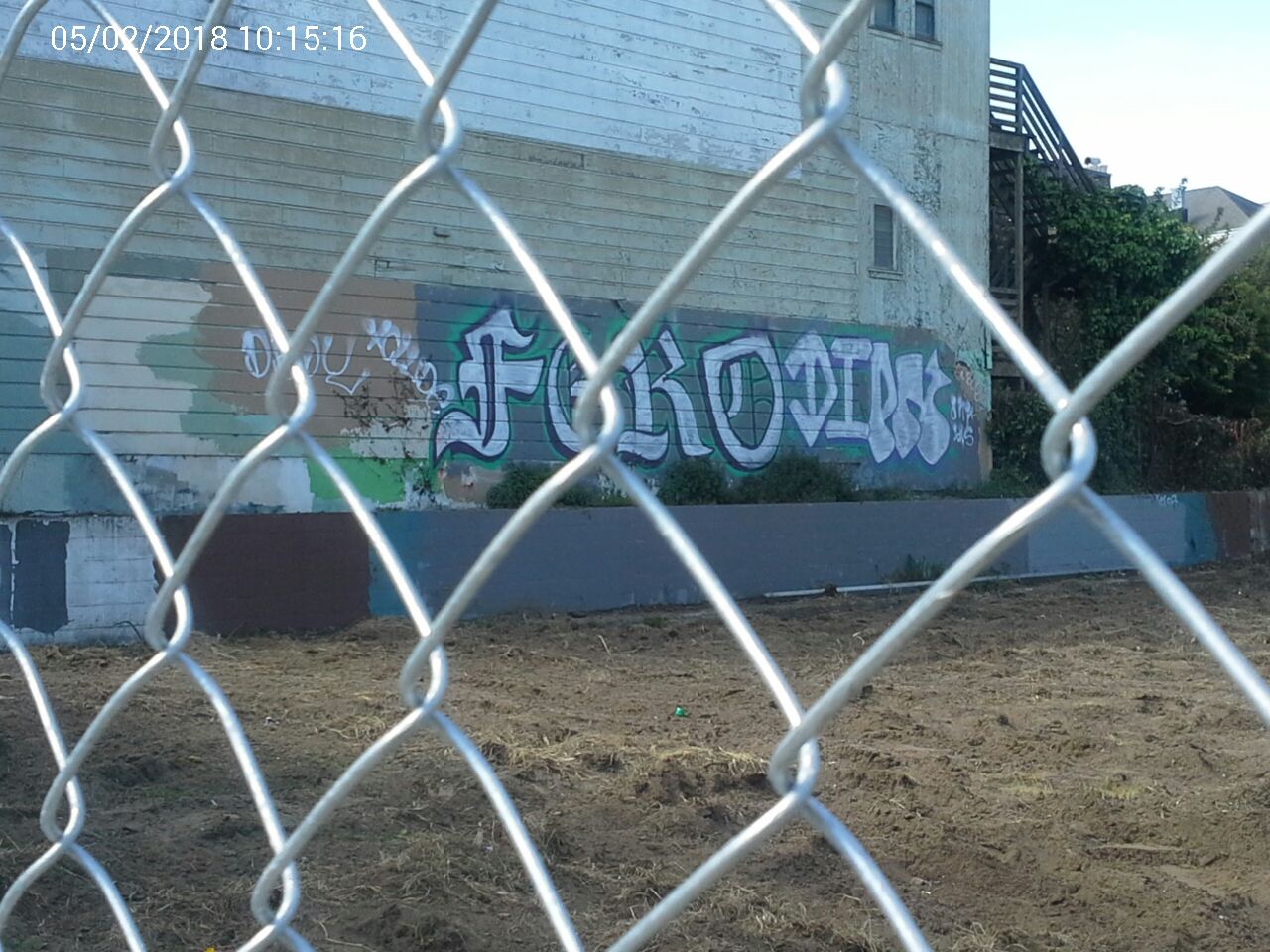 Graffiti at 3119 Pierce St