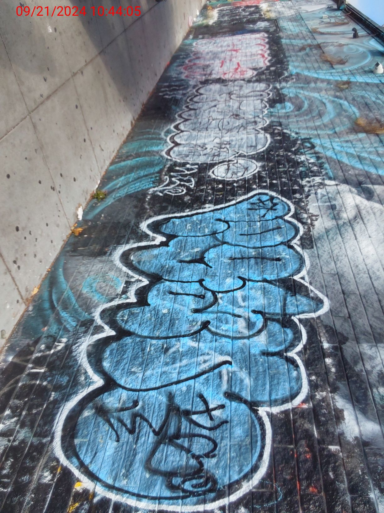 Graffiti at 1601 Fillmore St