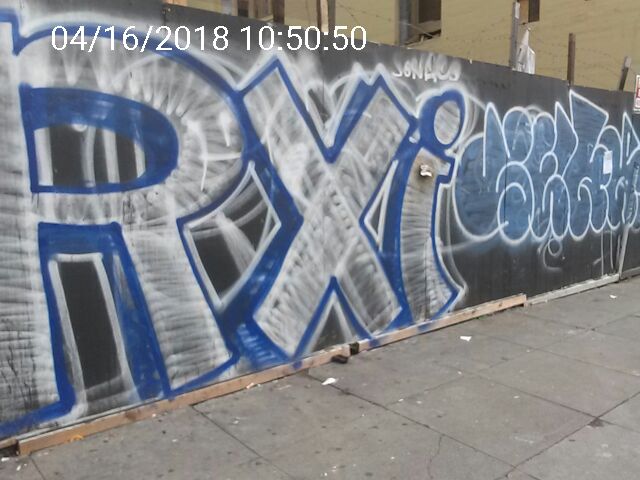Graffiti at 380 ELLIS ST
