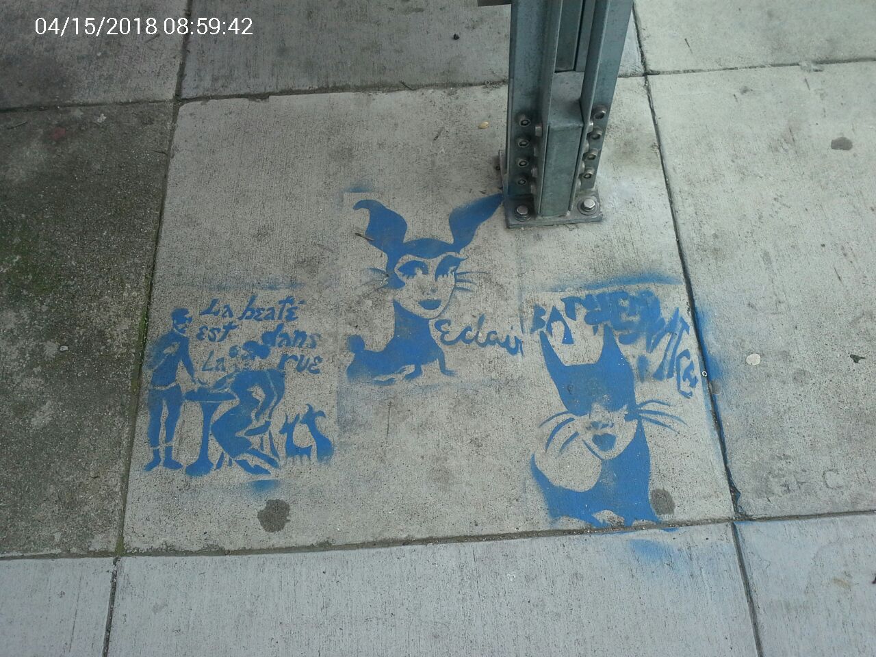 Graffiti at 363 LYON ST