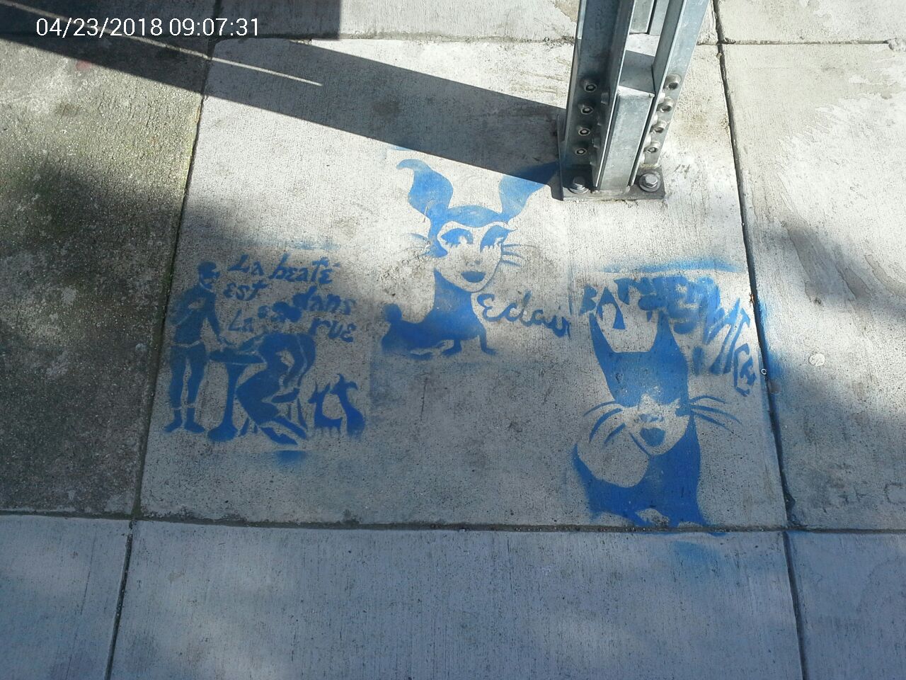 Graffiti at 363 LYON ST