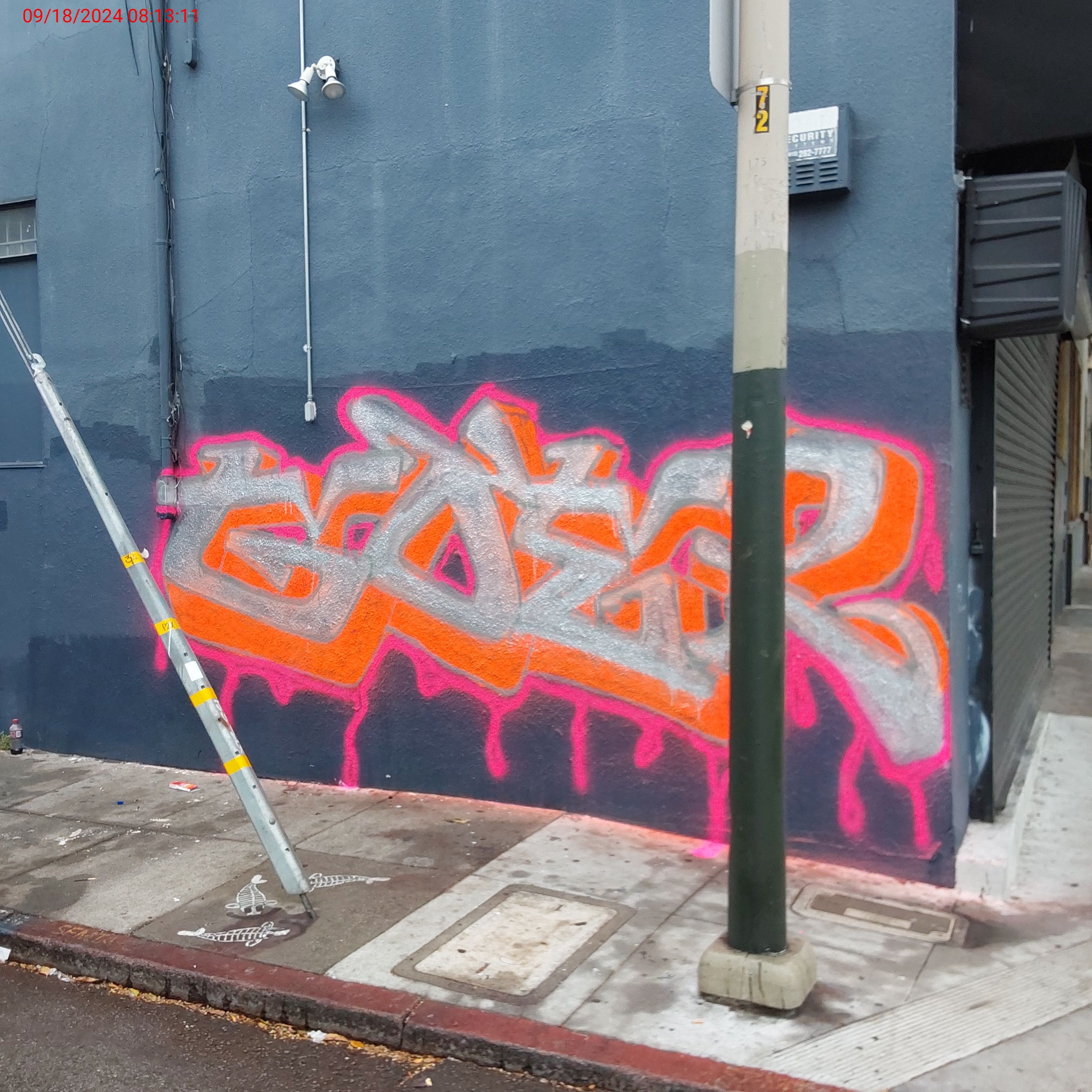 Graffiti at 222 8TH ST