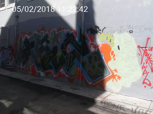 Graffiti at 401 VALENCIA ST