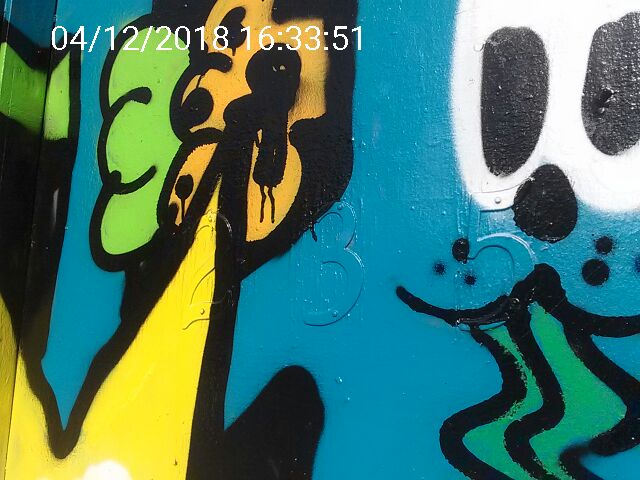 Graffiti at 235 VALENCIA ST