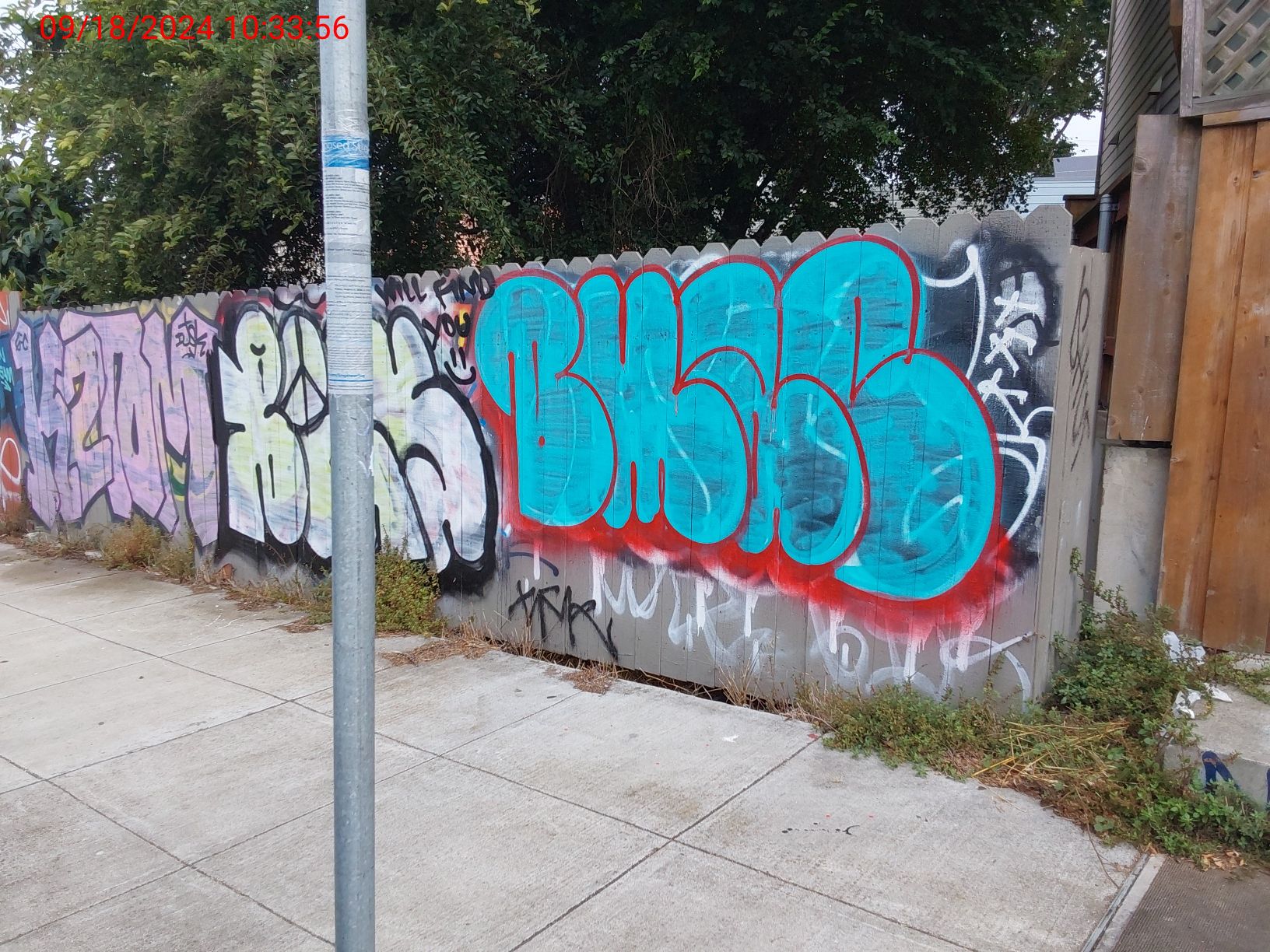 Graffiti at 277 SAGAMORE ST