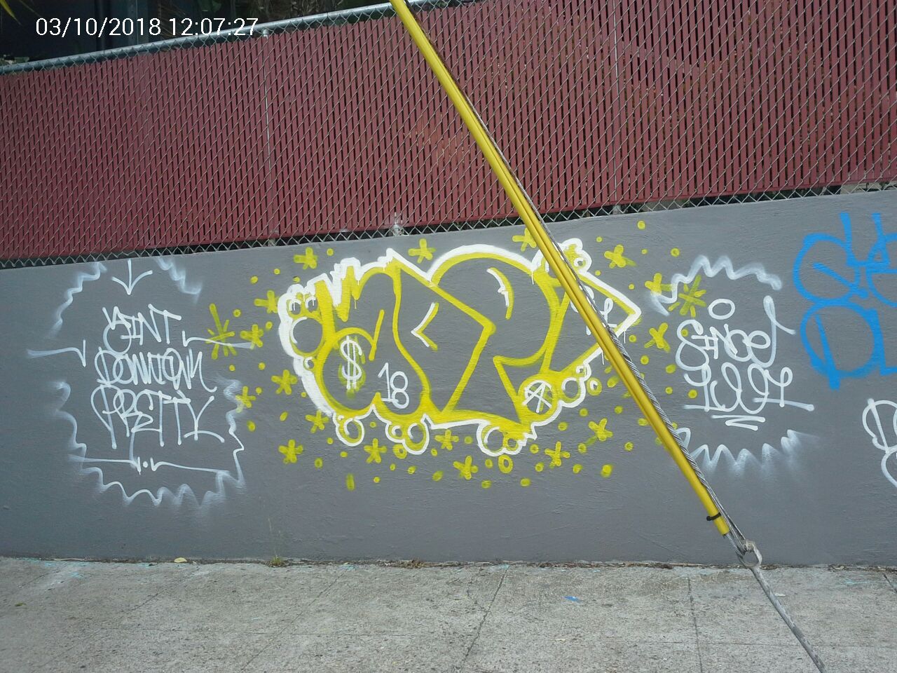 Graffiti at 101 MONTEREY BLVD