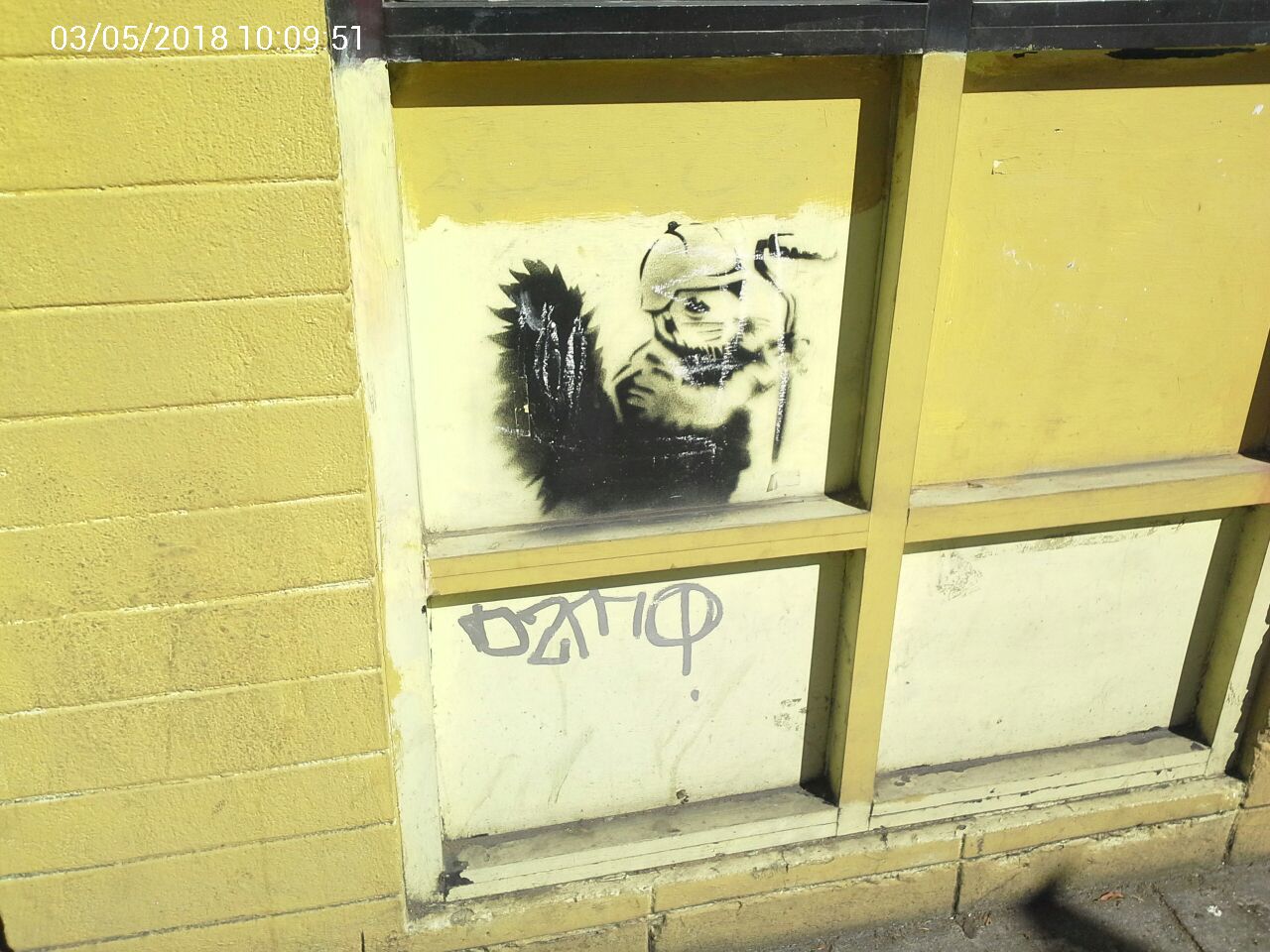 Graffiti at 2956 24th St