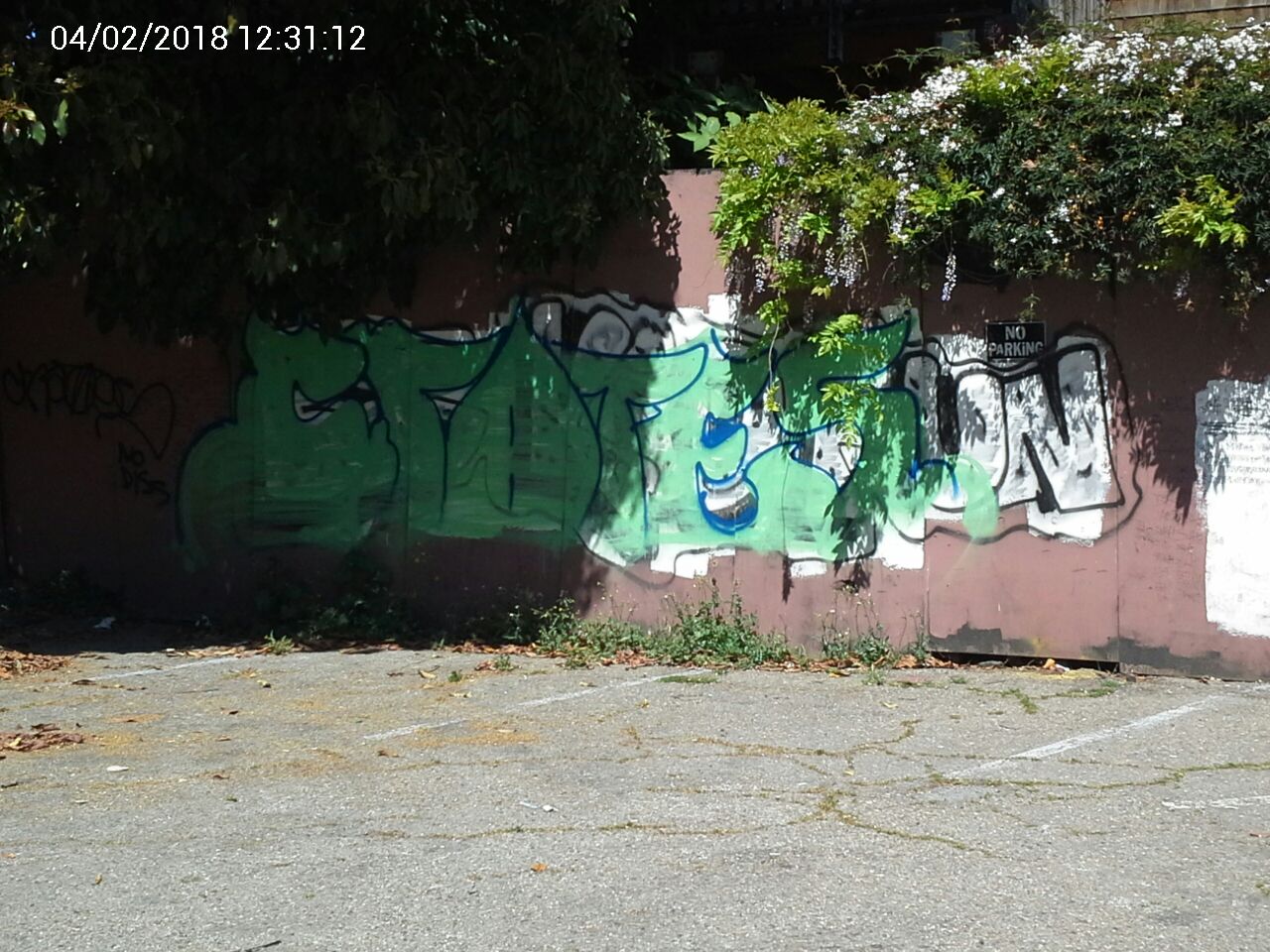 Graffiti at 2144 Market St