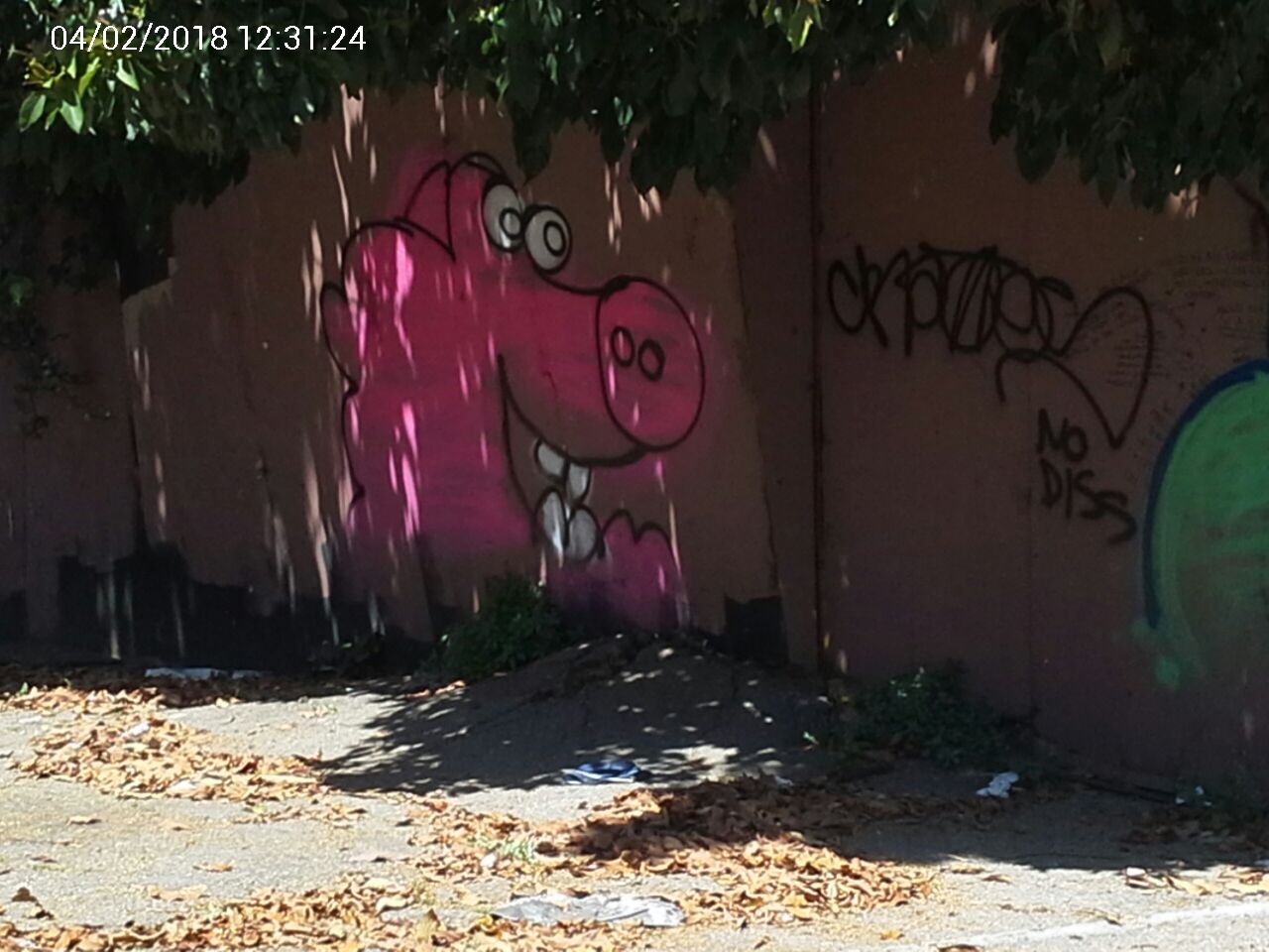Graffiti at 2144 Market St