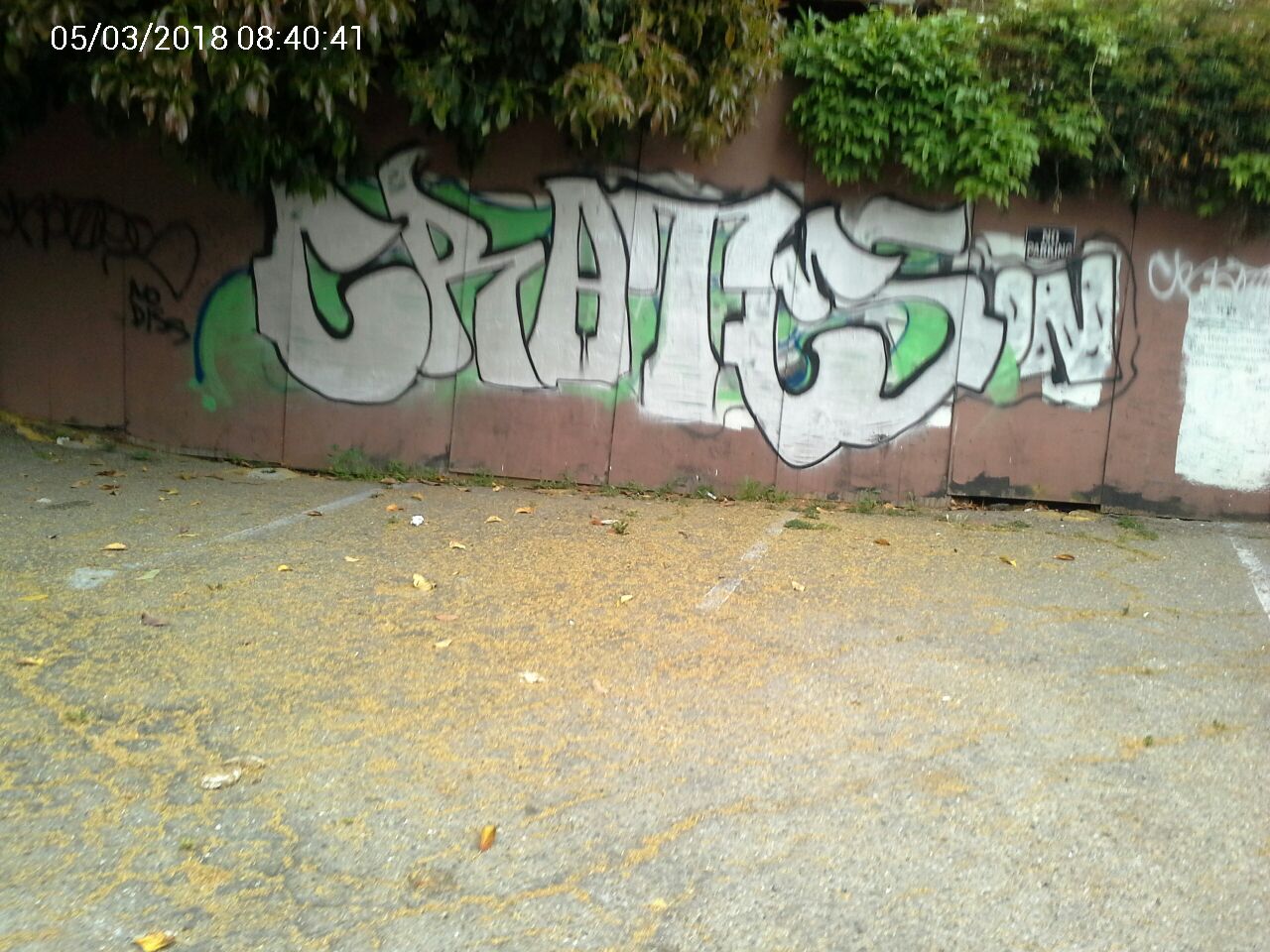 Graffiti at 2144 Market St