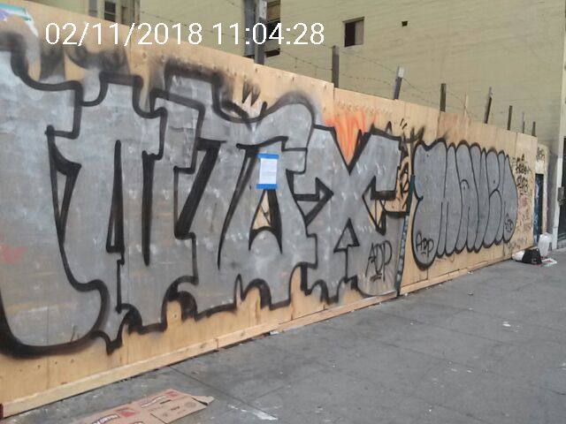 Graffiti at 380 ELLIS ST