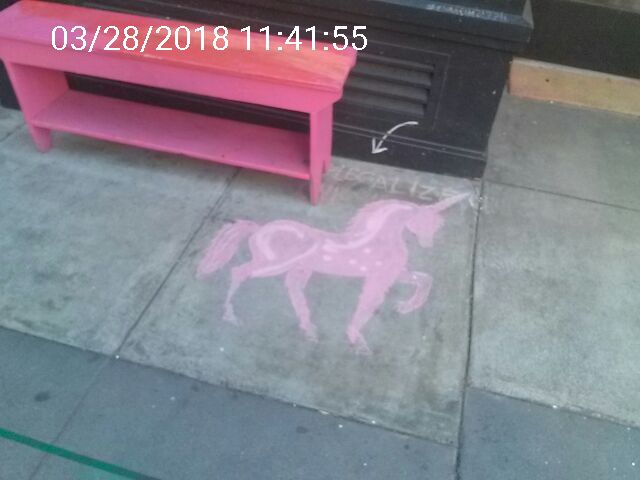 Graffiti at 549 HAYES ST