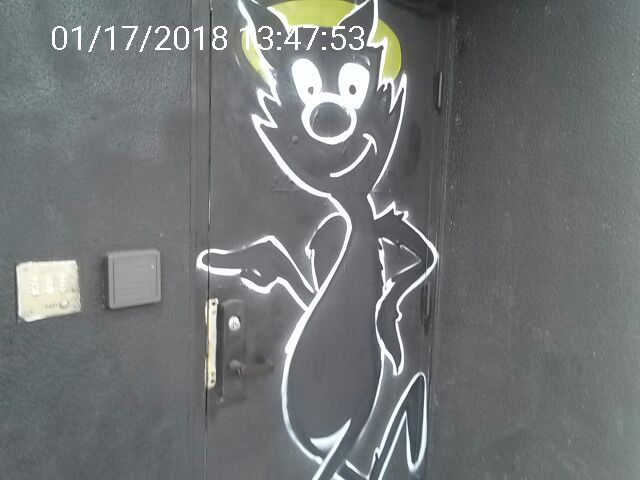 Graffiti at 1740 FOLSOM ST