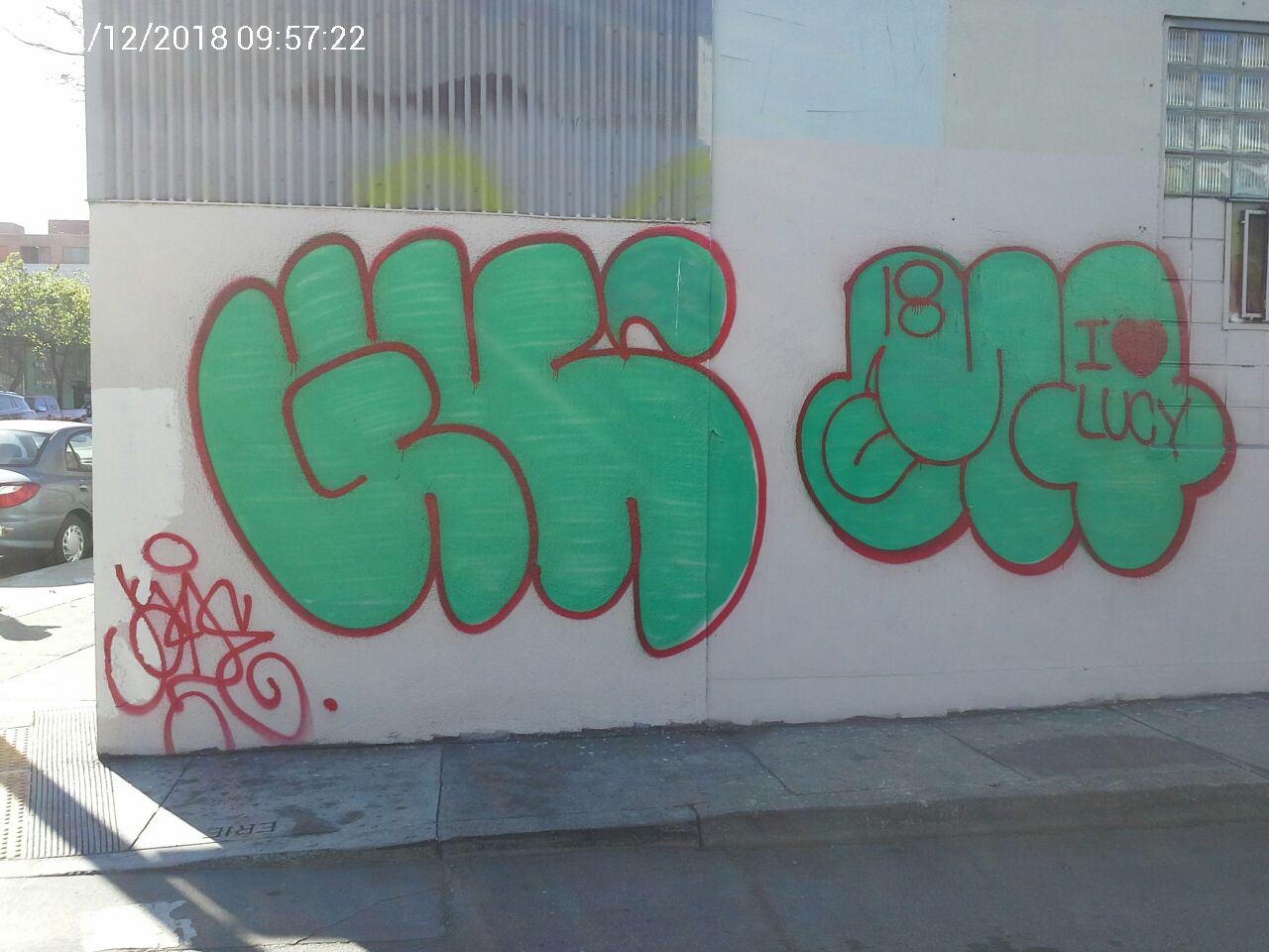 Graffiti at 1740 FOLSOM ST