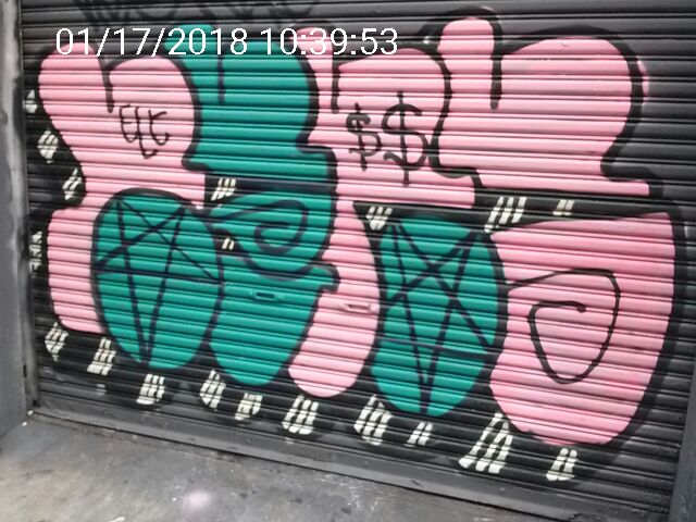 Graffiti at 751 ELLIS ST