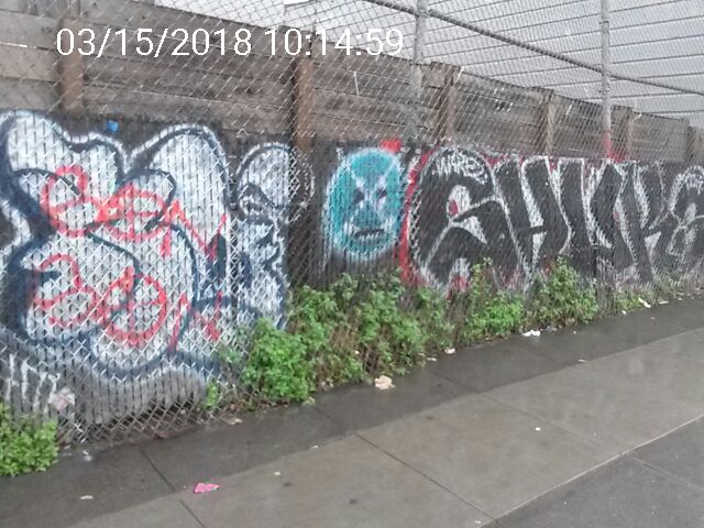 Graffiti at 150 06TH ST