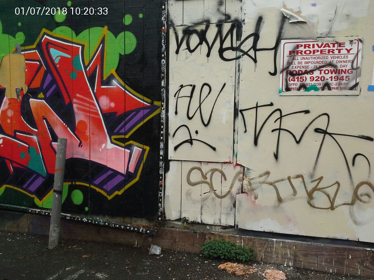 Graffiti at 3236 24th St