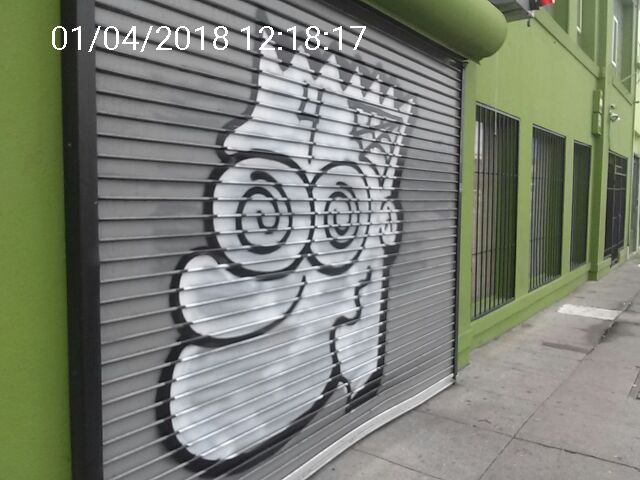 Graffiti at 910 HARRISON ST