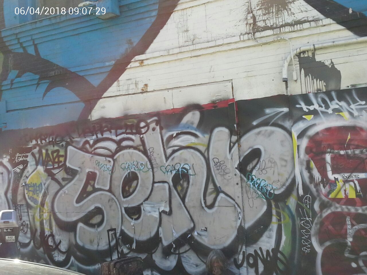 Graffiti at 1028 MARKET ST
