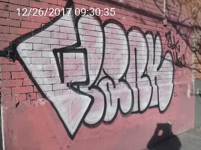 Graffiti at 1818 HARRISON ST