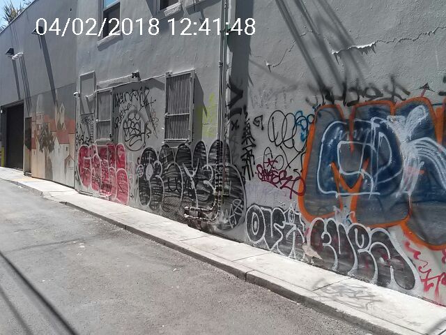 Graffiti at 401 VALENCIA ST