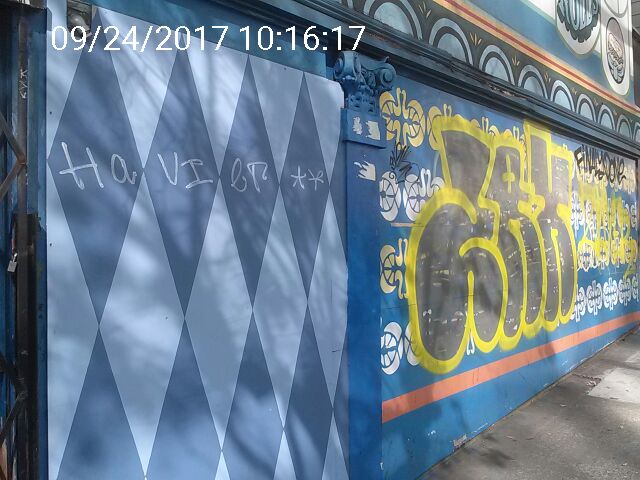 Graffiti at 1101 GEARY BLVD