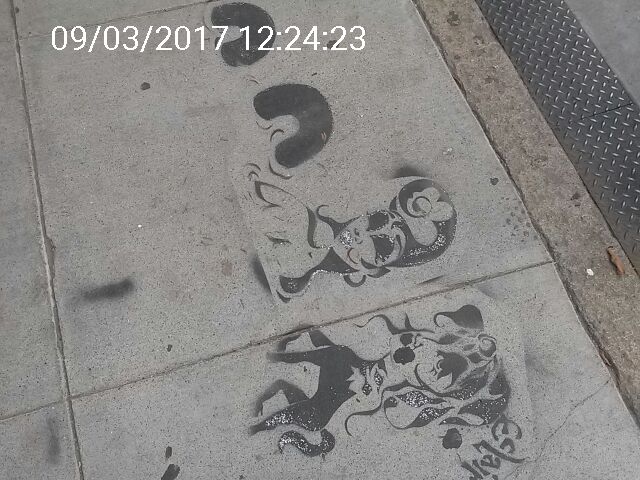 Graffiti at 1122 FOLSOM ST