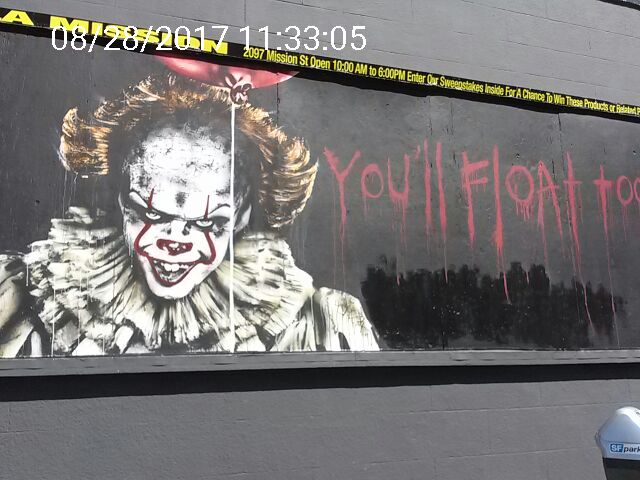 Graffiti at 2097 MISSION ST