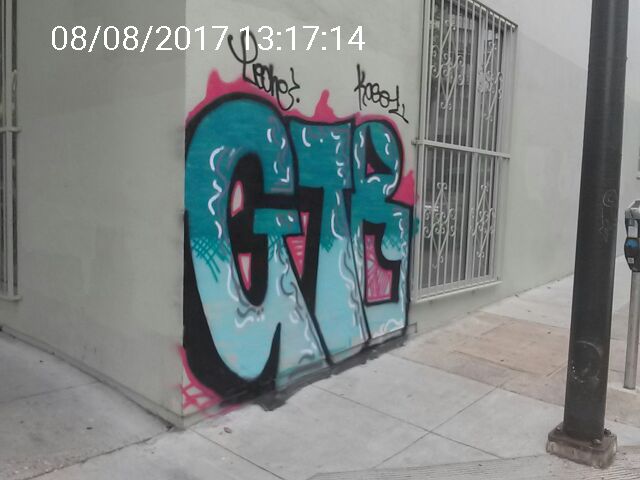 Graffiti at 70 OTIS ST