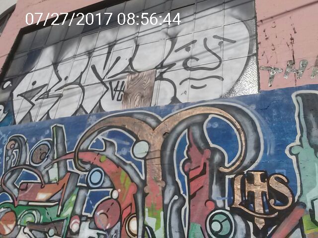 Graffiti at 235 VALENCIA ST