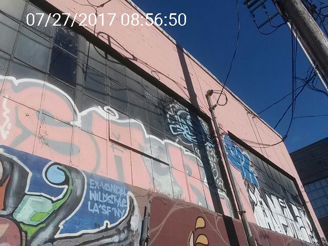 Graffiti at 235 VALENCIA ST