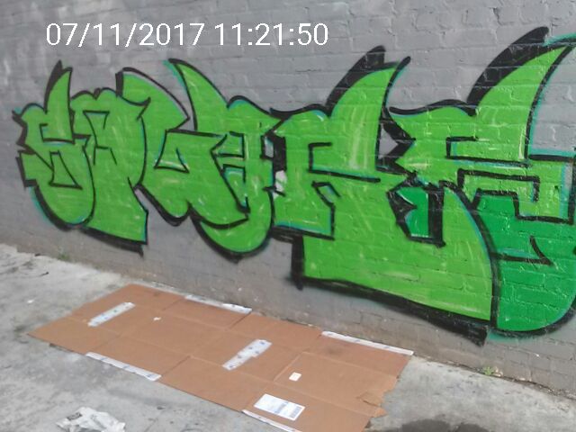 Graffiti at 351 08TH ST
