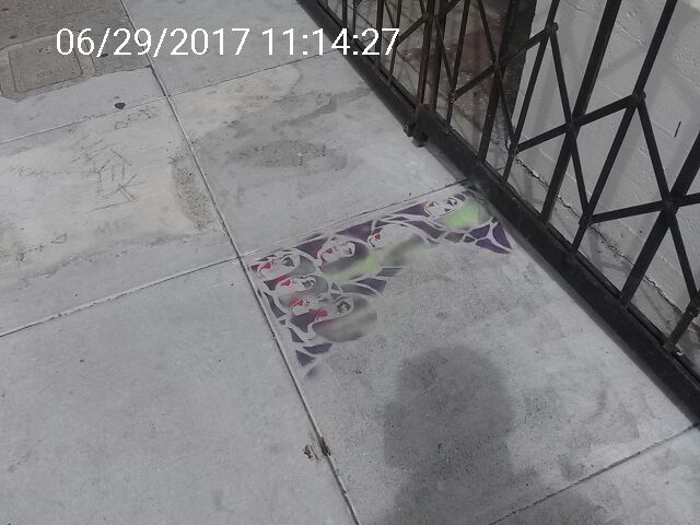 Graffiti at 678 HAIGHT ST