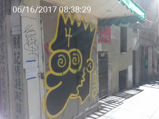 Graffiti at 790 SACRAMENTO ST