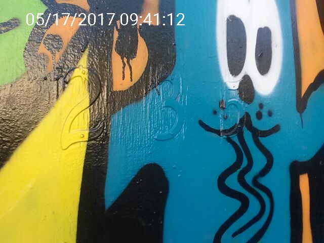 Graffiti at 235 VALENCIA ST