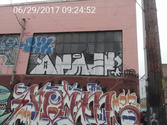 Graffiti at 235 VALENCIA ST