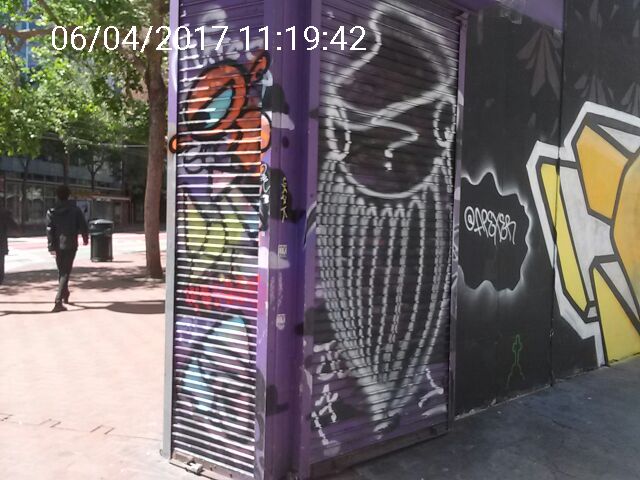 Graffiti at 950 MARKET ST