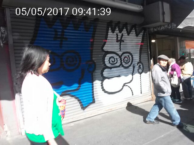 Graffiti at 1143 STOCKTON ST