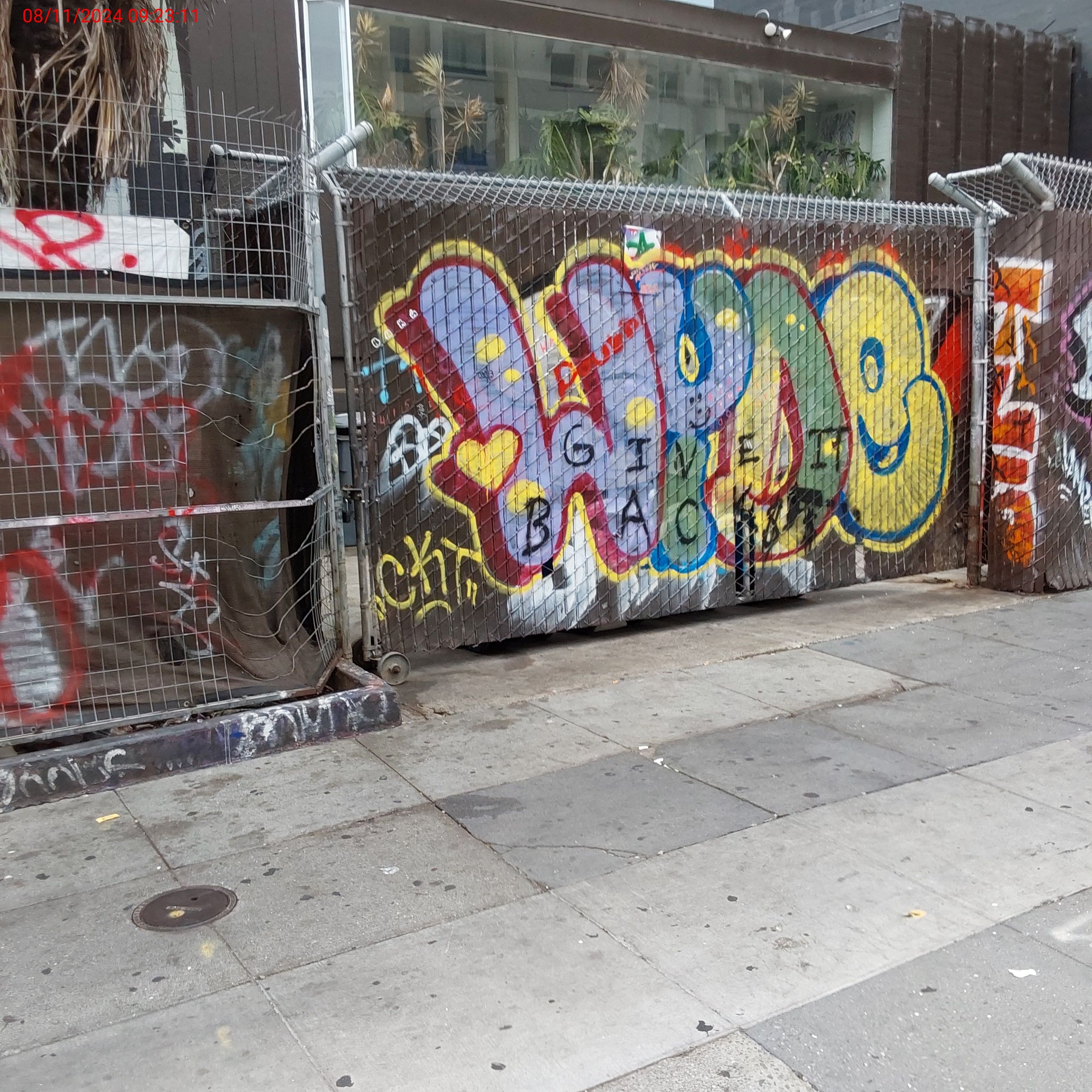 Graffiti at 601 EDDY ST