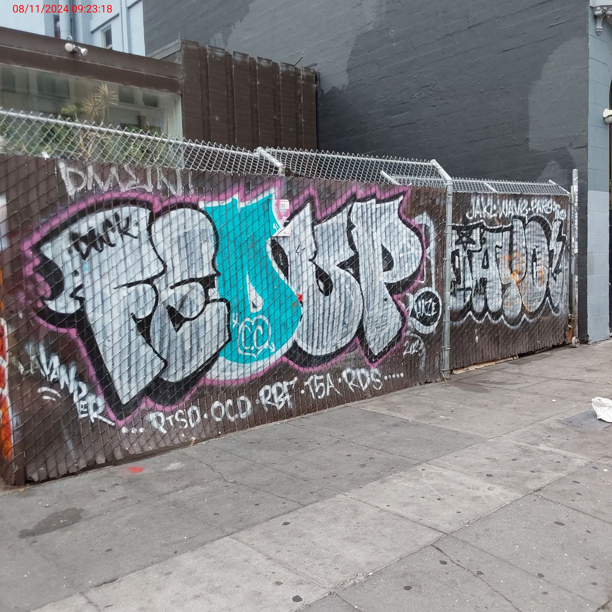 Graffiti at 601 EDDY ST