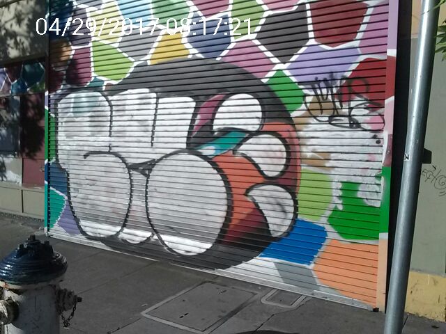 Graffiti at 244 09TH ST