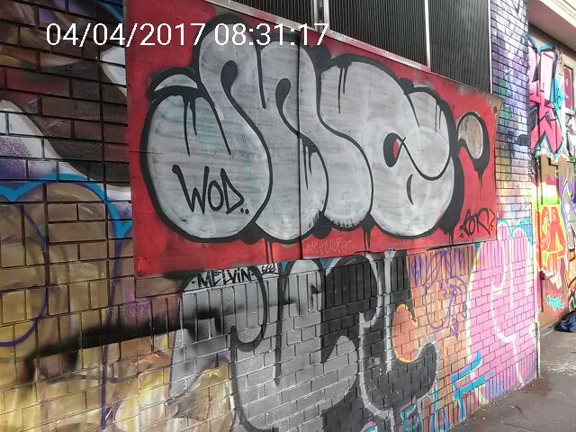 Graffiti at 2044 BRYANT ST