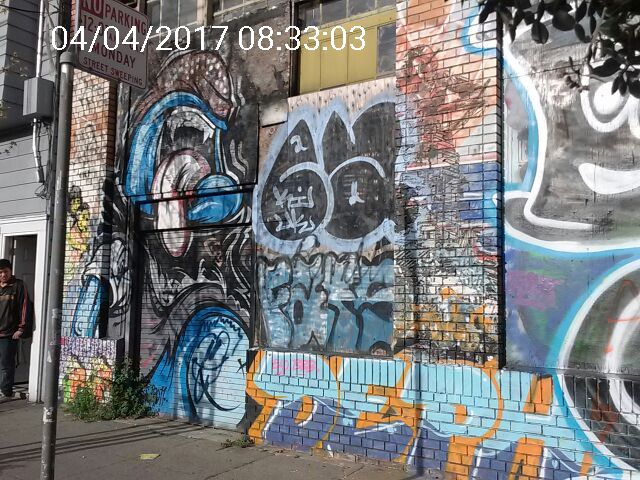 Graffiti at 2044 BRYANT ST