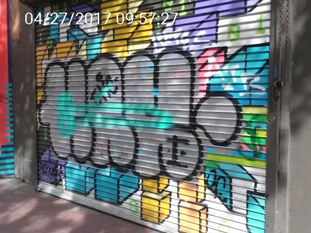 Graffiti at 1032 MARKET ST