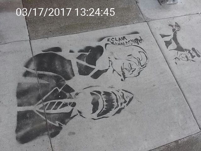 Graffiti at 363 LYON ST