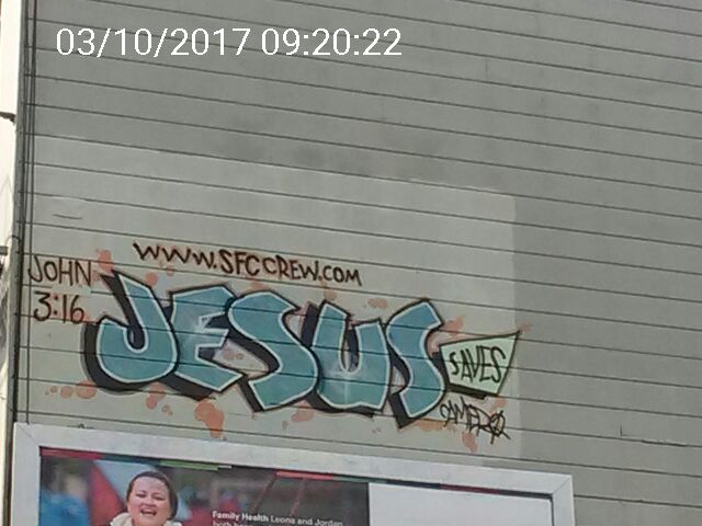 Graffiti at 1326 VALENCIA ST