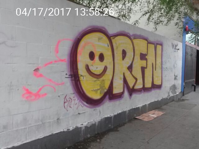 Graffiti at 300 5TH ST